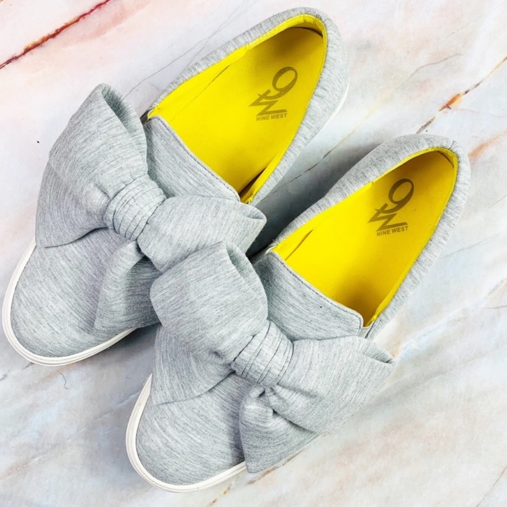 Womens Onosha Bow Platform Fashion Sneakers